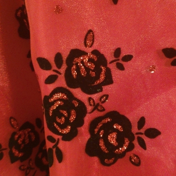 Bluberi Boulevard Red Black Holiday Dress NWT - Picture 4 of 11